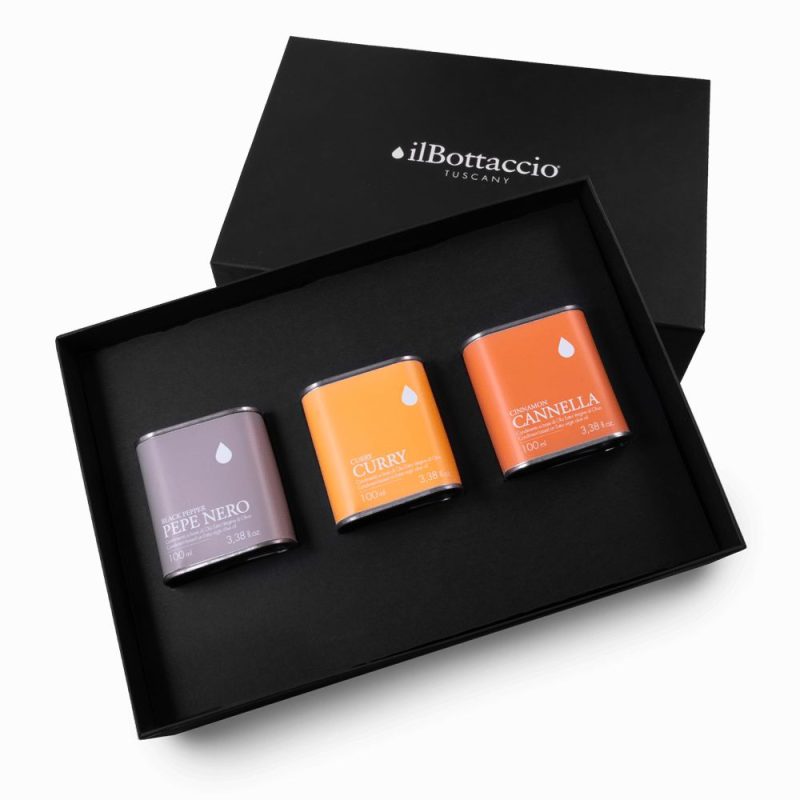 Astuccio regalo oli aromatizzati